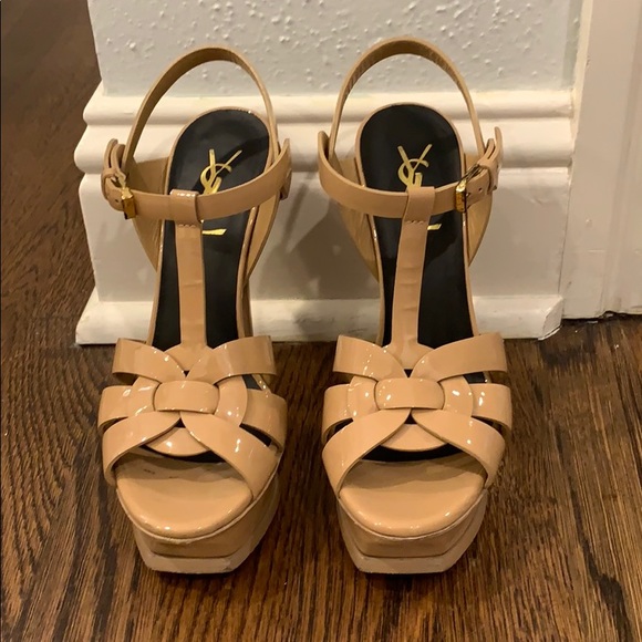 Yves Saint Laurent Tribute sandals - Picture 1 of 9